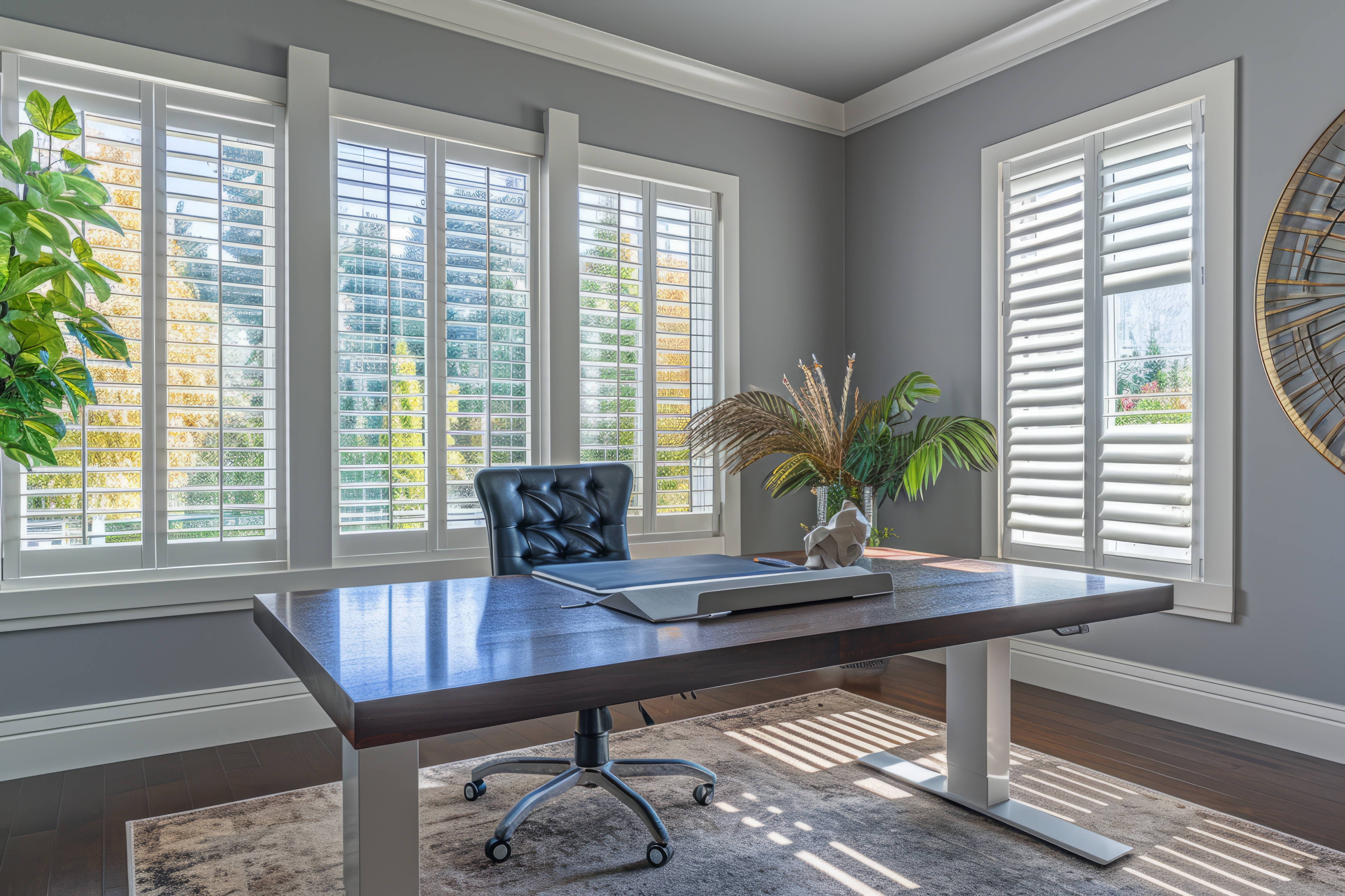 The Executive View: Window Solutions for a Productive Home Office